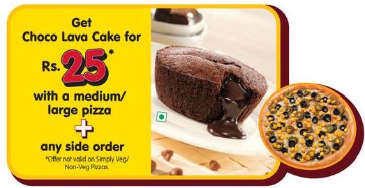 Chocolava Cake Dominos Deals