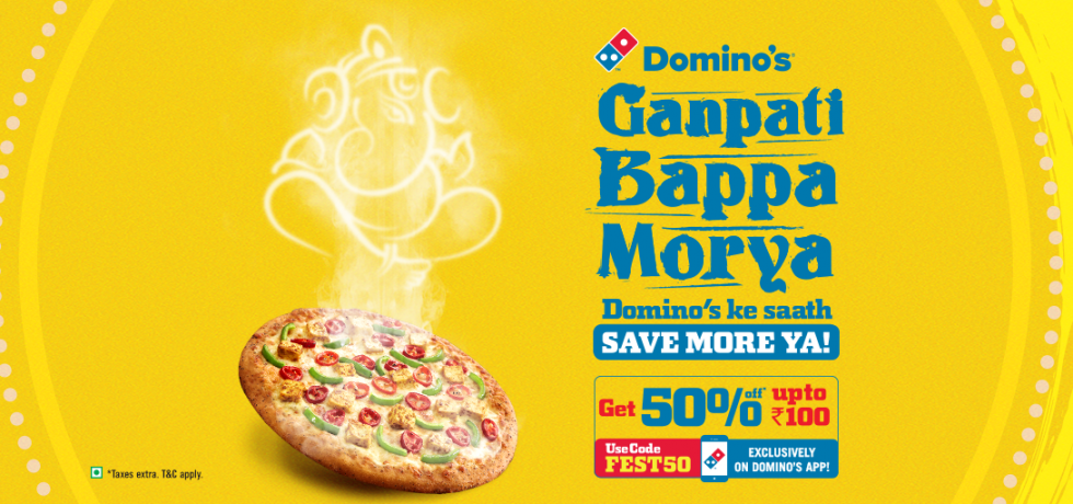 Domino's Ganesh Chaturthi Offer Image