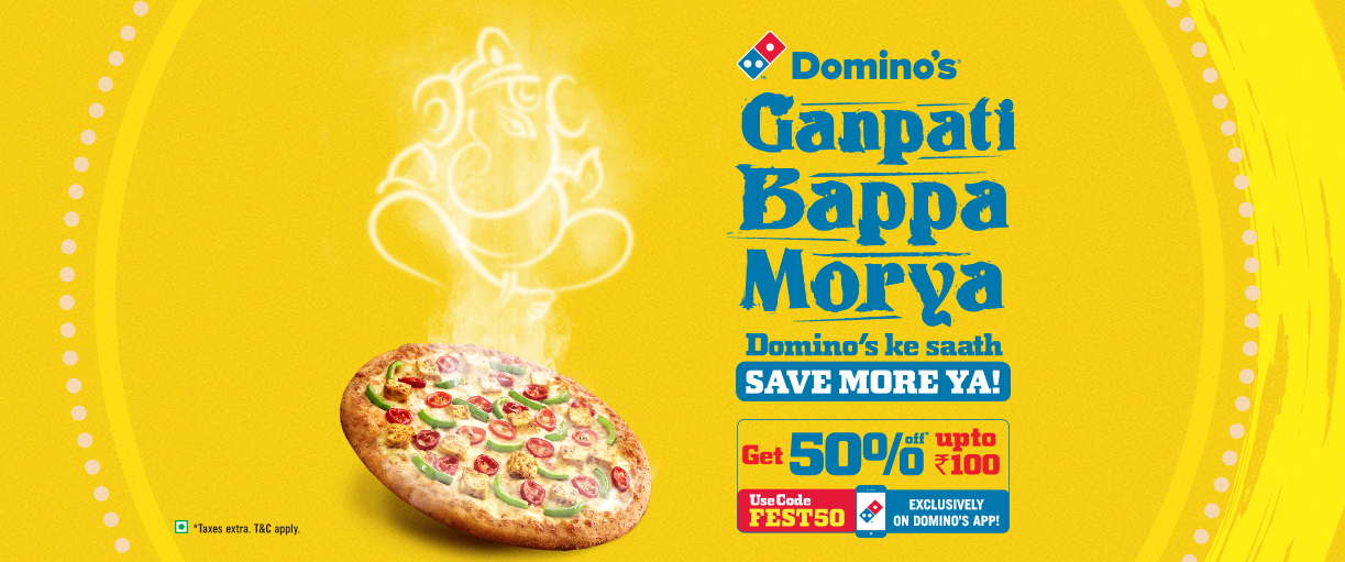 Domino's Ganesh Chaturthi Offer Image