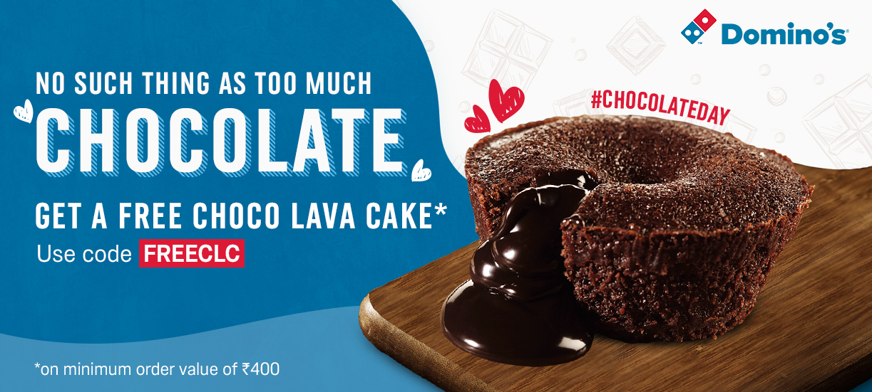 Celebrate World Chocolate Day (7th July) with Domino’s