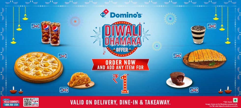 Domino's Diwali Dhamaka Offer