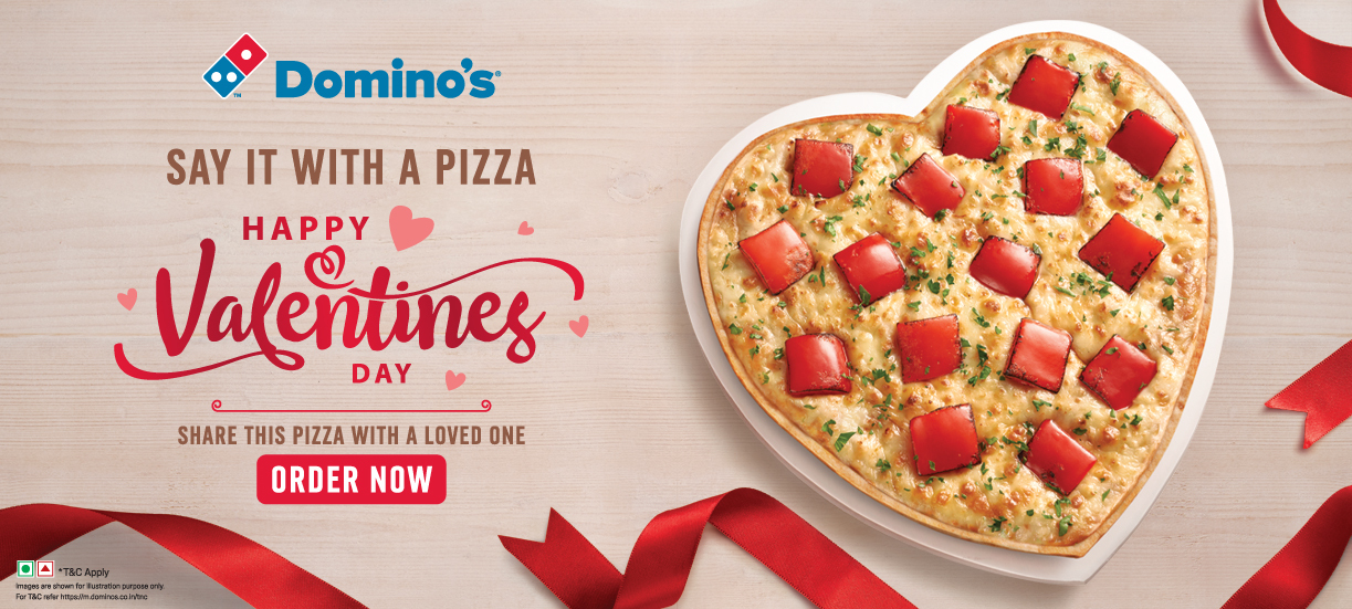 Celebrate Valentine’s Week with Domino’s: Take Advantage of Our Exclusive Valentine’s Week Offer